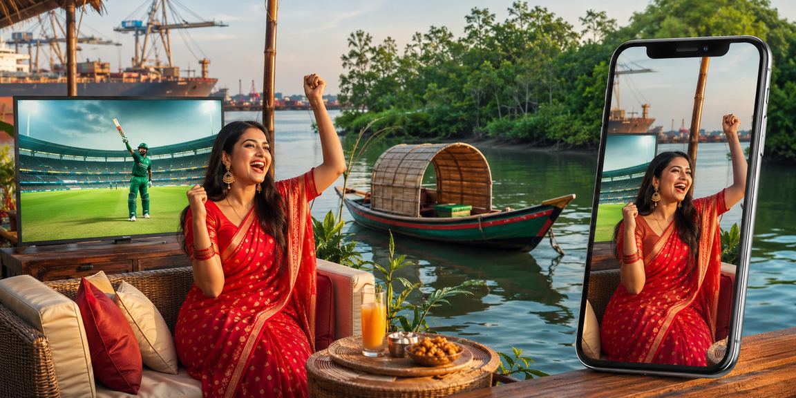 খুলনায় ক্রিকেট বেটিং ও শাড়ি উৎসবের সংমিশ্রণ